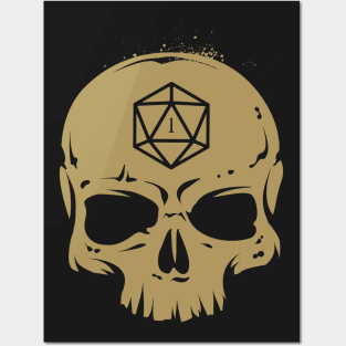 Hardcore Skull Dungeons Crawler and Dragons Slayer Posters and Art